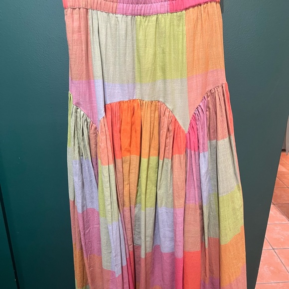 Amazing hand loomed 100% cotton skirt by Rujuta Sheth. - Picture 3 of 5